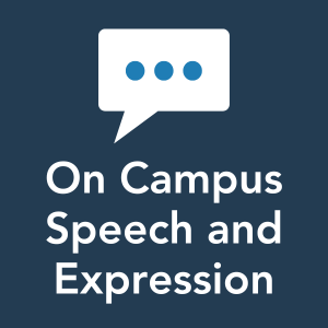 On Campus Speech and Expressions